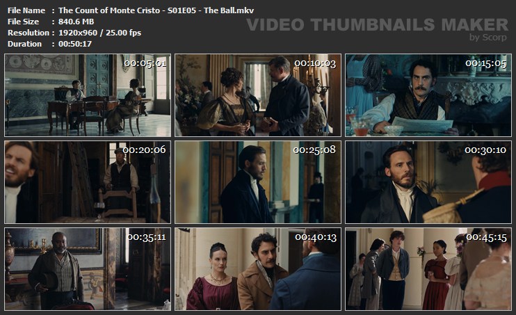 The Count of Monte Cristo - S01E05 - The Ball.mkv