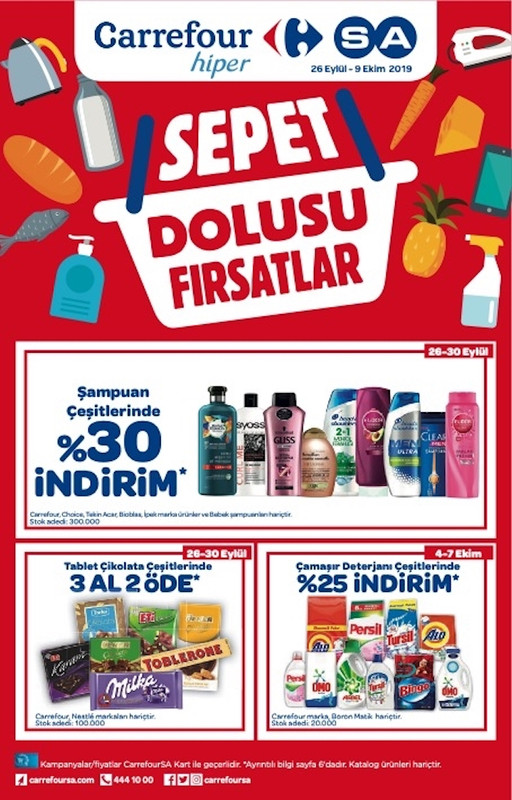 Carrefour Indirim Kataloğu 26 Eylül - 9 Ekim 2019 