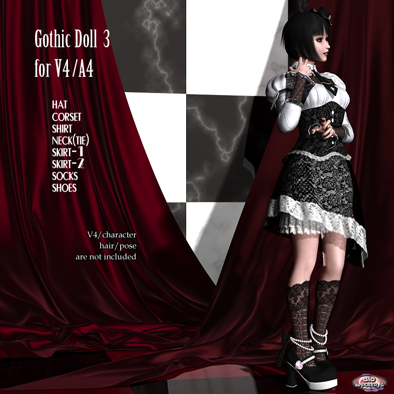 Gothic Doll3 for V4/A4