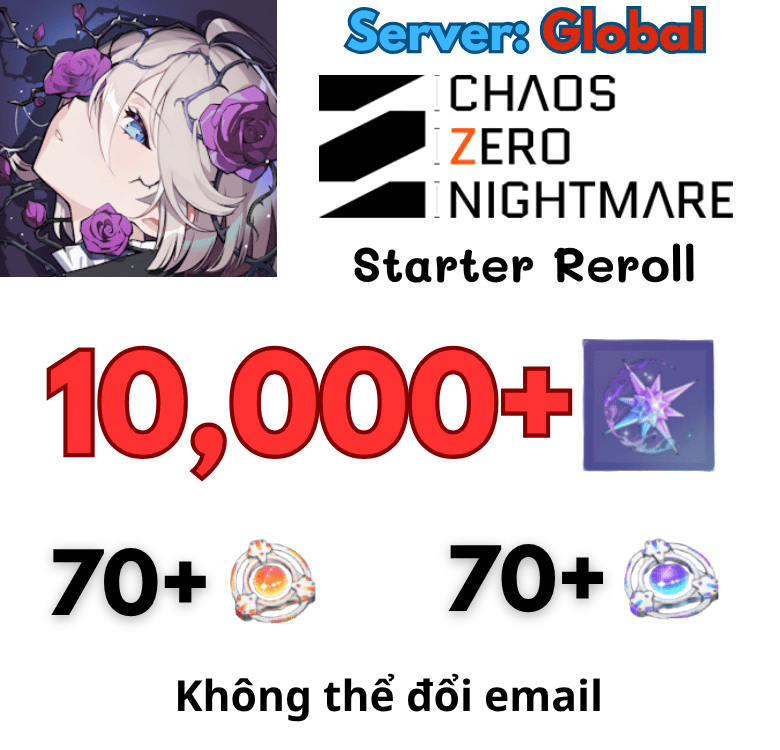 [Global] Chaos Zero Nightmare Starter Account Reroll
