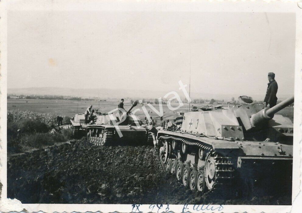 Sturmgeschütz Panzer  Kolonne Kennung 3
