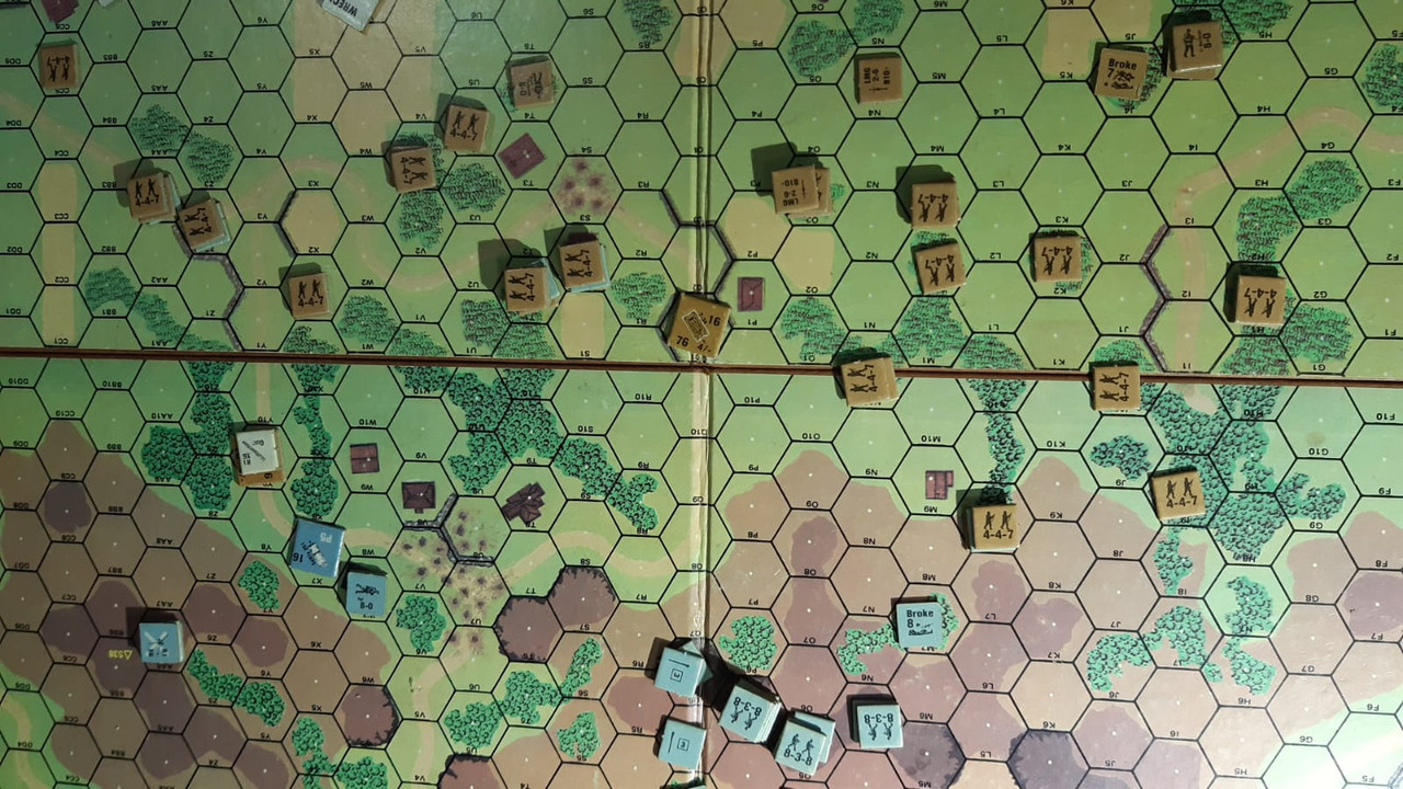 Turno 4 soviético Avance ruso