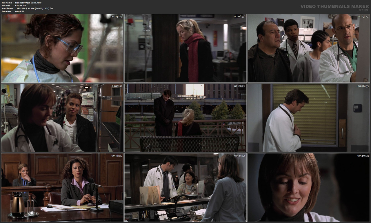 ER S08E09 Quo Vadis.mkv