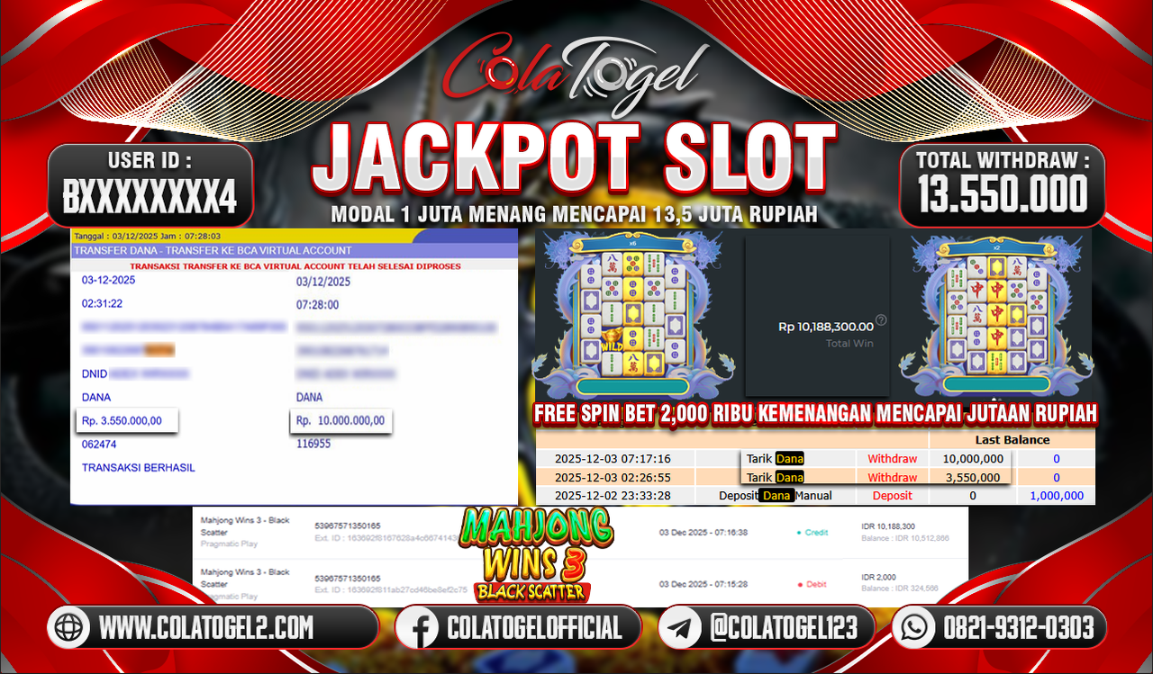JACKPOT SLOT GACOR!!