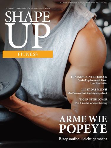 Shape Up Fitness Magazin No 05 September-Oktober 2022
