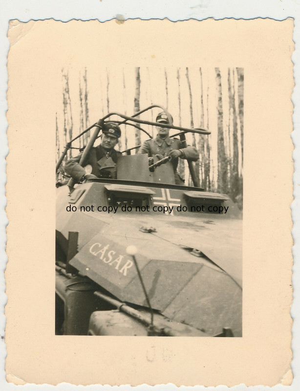 SdKfz Rahmenantenne Name Cäsar Guderian