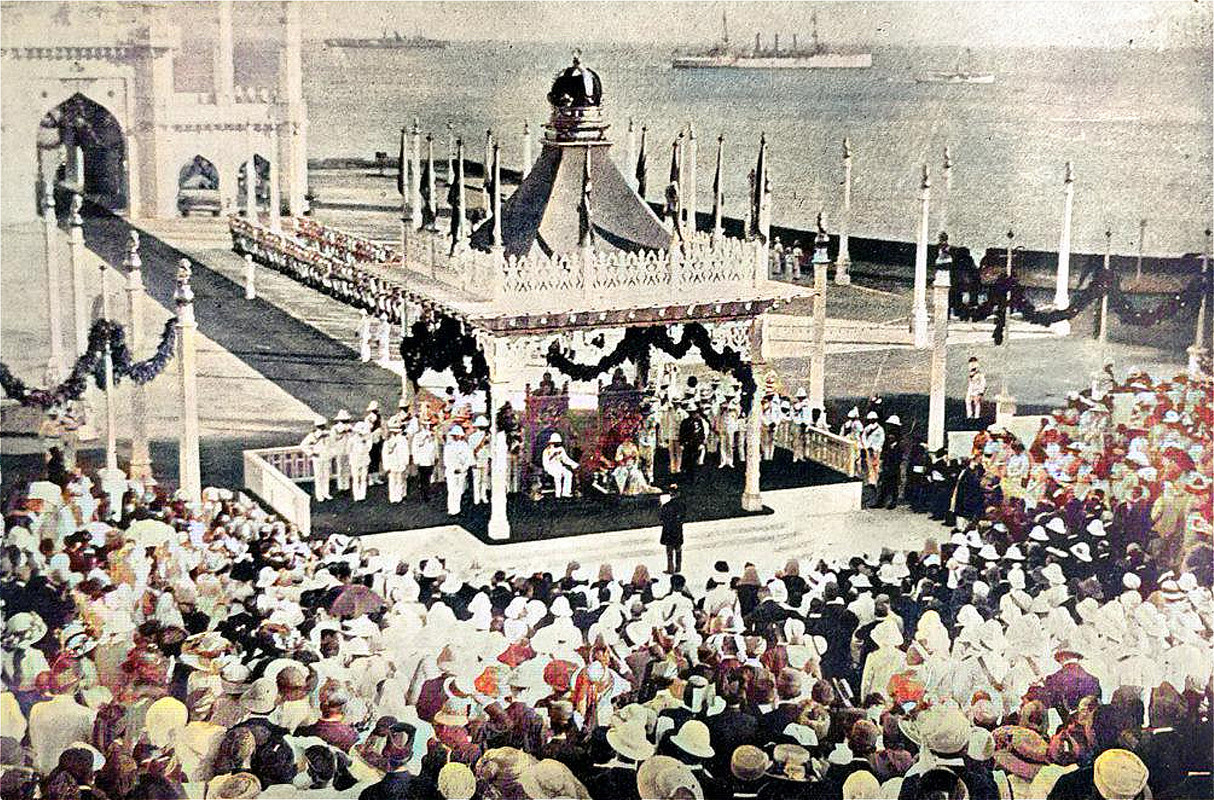 Gateway-of-India-Delhi-Durbar-1911-Georg