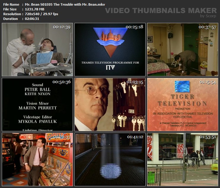 Mr. Bean S01E05 The Trouble with Mr. Bean.mkv