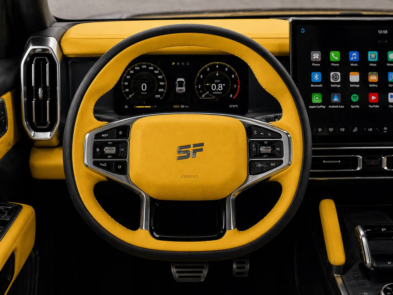 Écran central 15,6 pouces