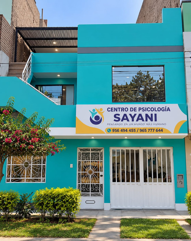 Fachada del Centro de Psicología SAYANI, sede principal