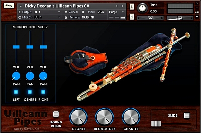 Xtant Audio Dicky Deegans Uilleann Pipes KONTAKT