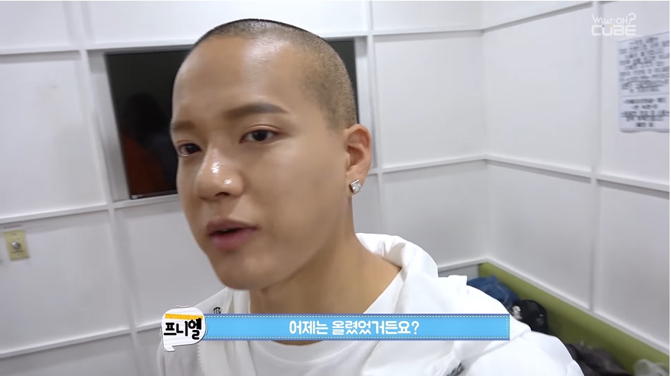 Peniel's various hairstyles