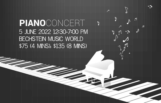 Piano Concert 5 June 2022