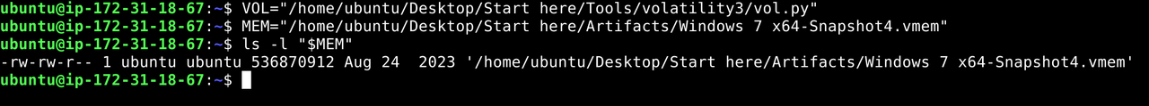 Step 1.1 Screenshot