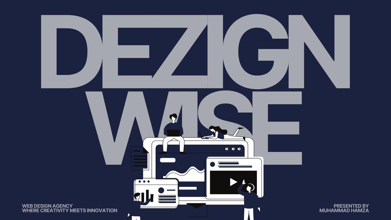 DezignWise agency website homepage