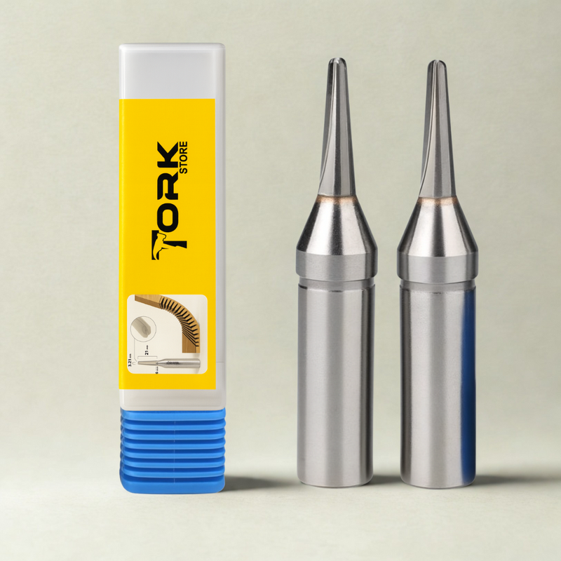 Fresa em V para Chapas - Vista alternativa com detalhes técnicos (Tork Store)