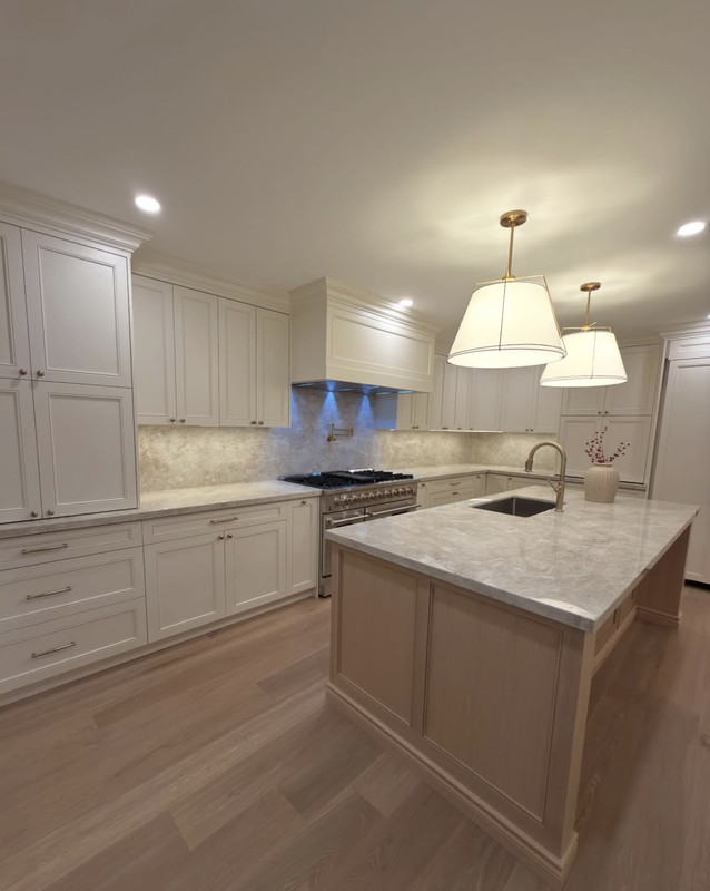 Kitchen remodel detail