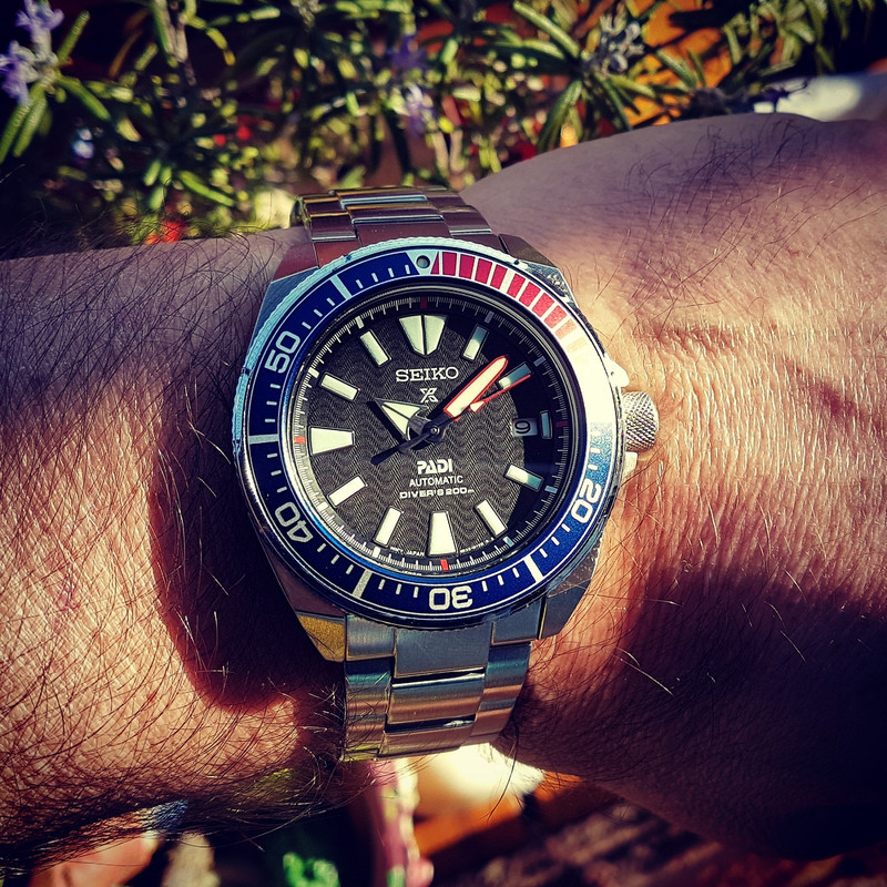 Seiko Prospex 'Samurai' PADI SRPB99 Cal. 4R35 200M    (1)