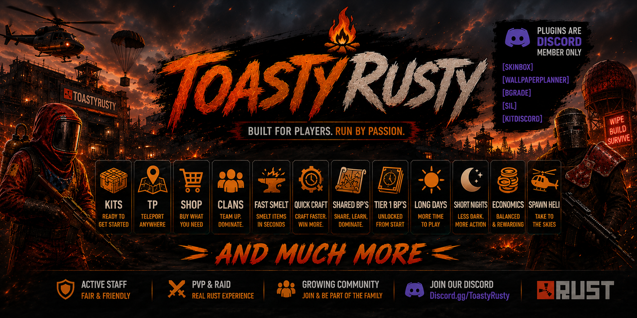 TOASTYRUSTY 3X Solo/Duo/Trio/Quad|Shared BPs|Betterloot|TP| image