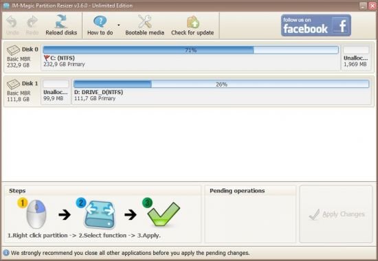 IM-Magic Partition Resizer 7.0.2 Multilingual