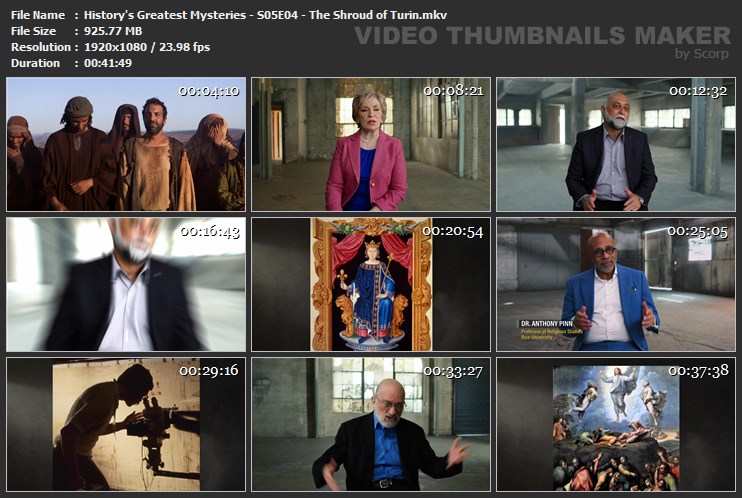 History's Greatest Mysteries - S05E04 - The Shroud of Turin.mkv