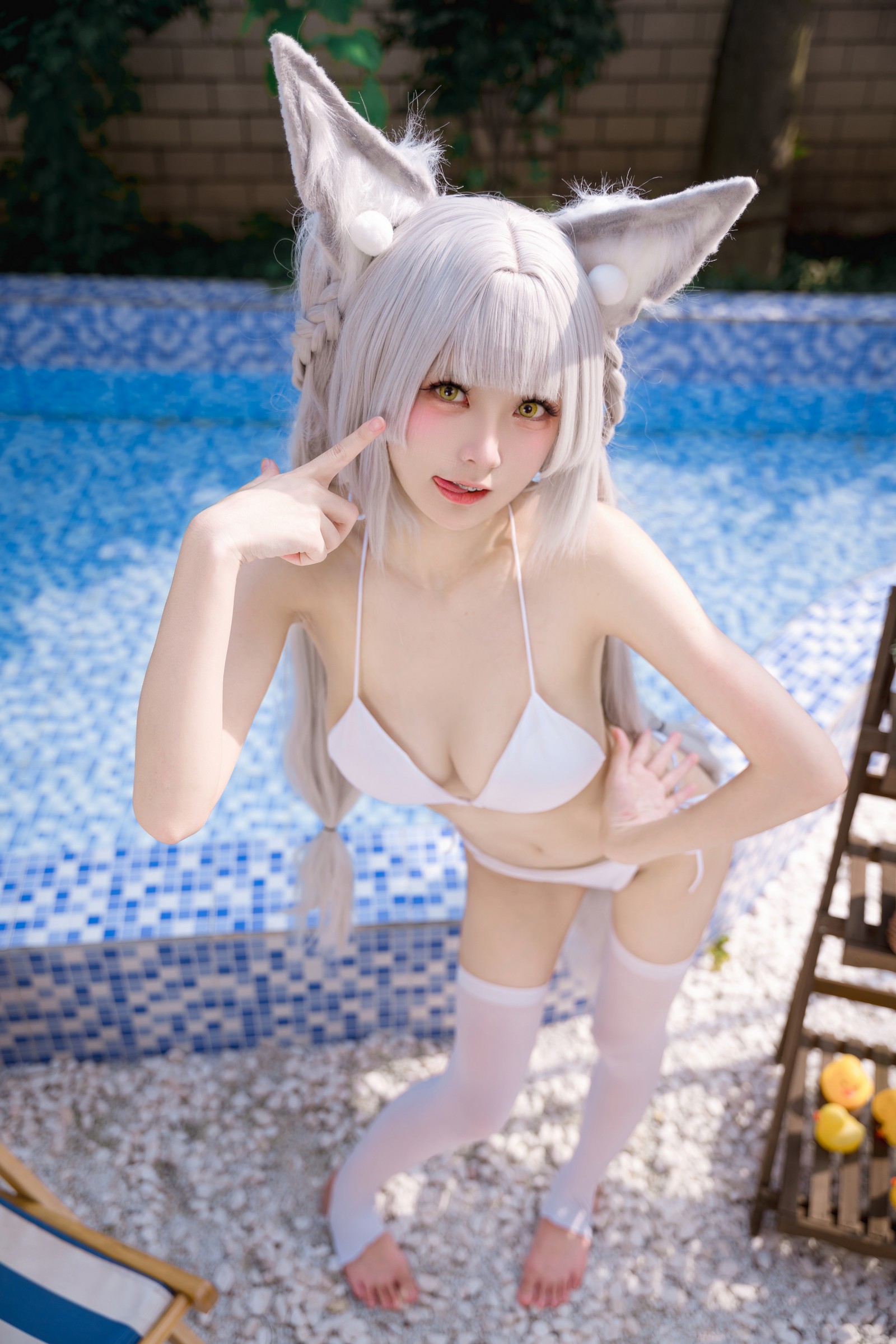 九柒喵 – 朝凪泳装 高质量泳装写真（29P-241.5M）夏日海边 Cos 系列插图3