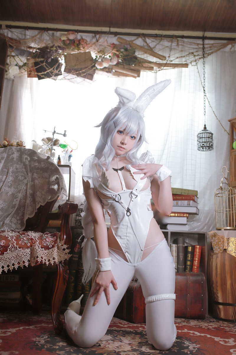 Asagiriai（愛ちゃん）兔女郎Cosplay写真图集 性感兔女郎主题 27P (321MB)插图2