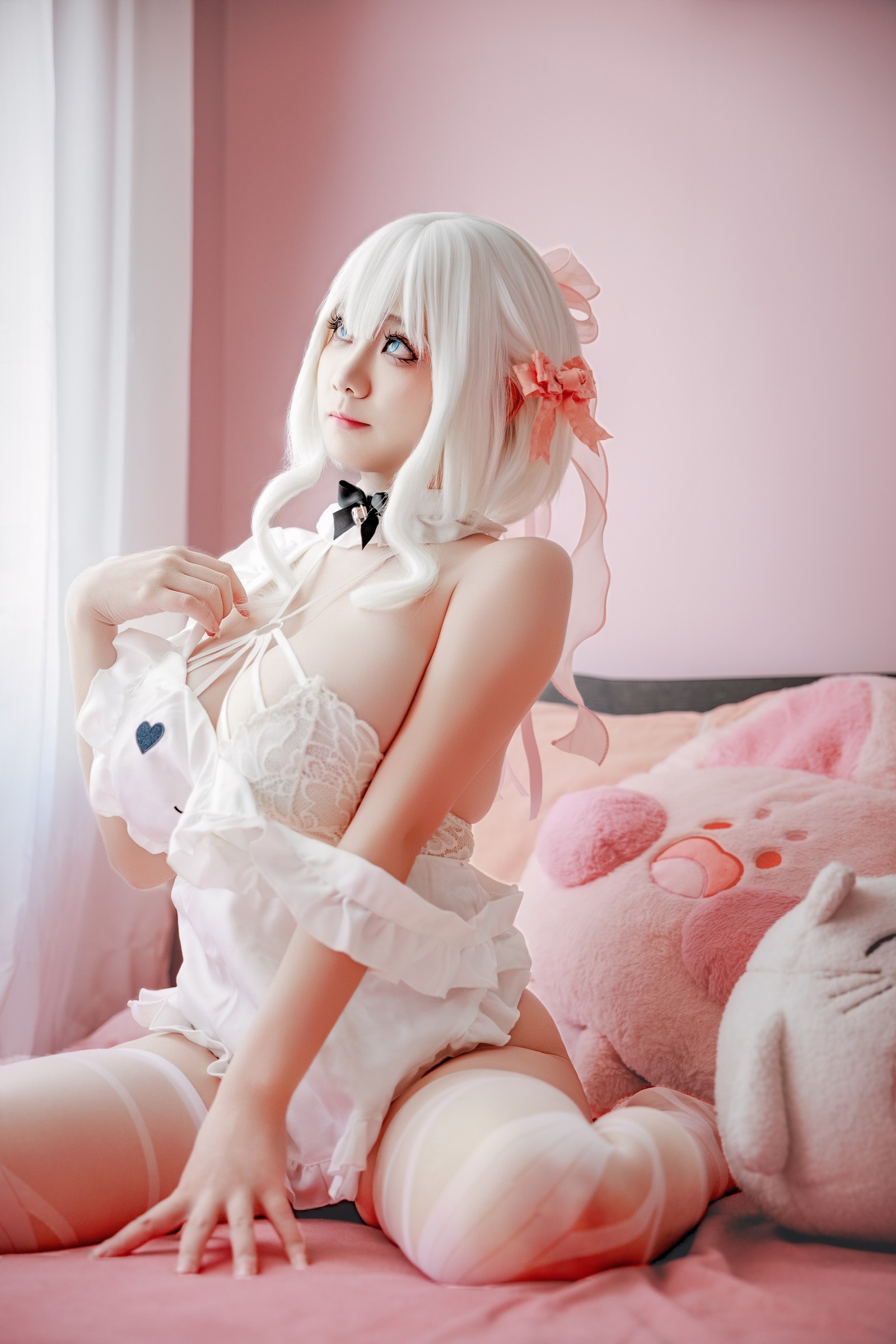 阿雪雪写真午睡围裙主题写真（90P+1V / 1.07G）居家可爱系列插图6