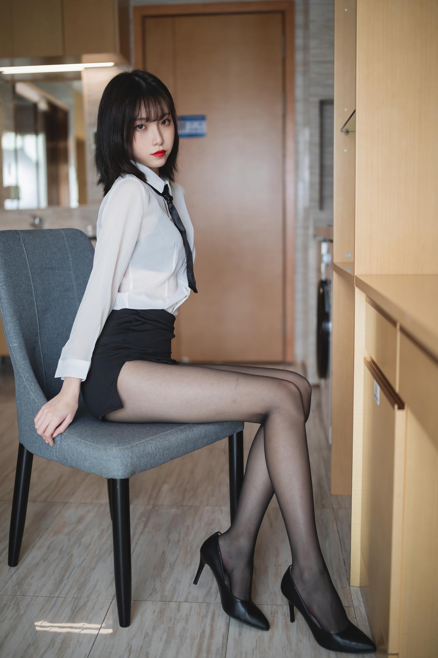 许岚LAN NO.004 OL制服 8