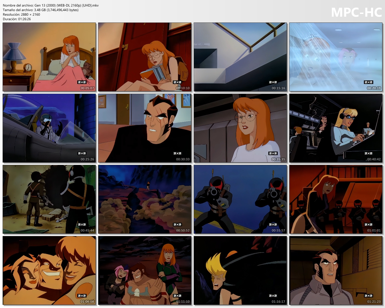 Gen 13 (1998) (1080p/1440p/2160p) (UPSCALE)