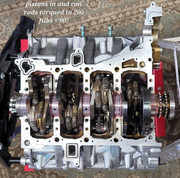 12 pistons installed