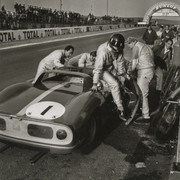 INTERNATIONAL RACES LE MANS CARS  65reims01-F330-P-G-Hill-J-Bonnier