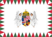 2 Pengő Hungría 1929 Flag-of-the-Supreme-Warlord-of-the-Royal-Hungarian-Defence-Forces-1939-1945-on-land-svg