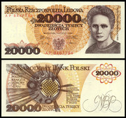 HOMENAJE A LA MUJER TRABAJARORA - 8 de Marzo Polonia-152-20-000-Zlotuch-1989