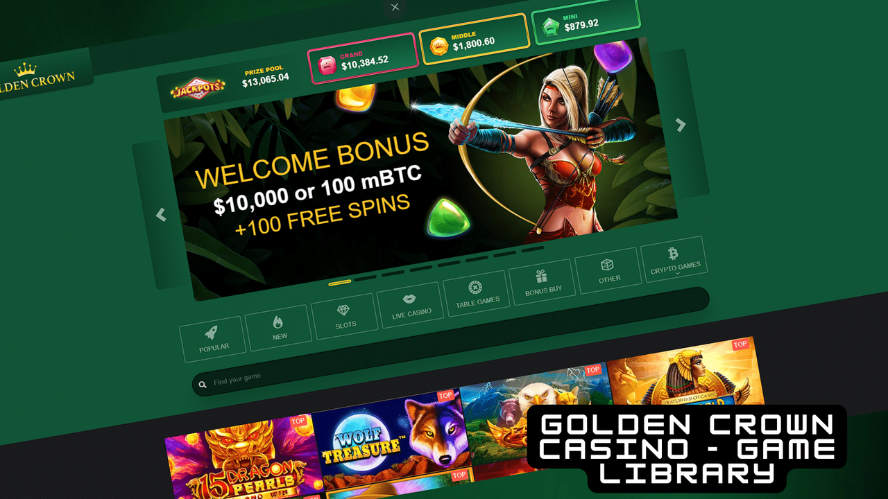 Golden Crown Casino Game Library
