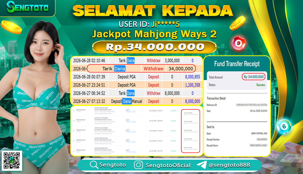 BUKTI PEMBAYARAN SLOT MAHJONG WAYS 2