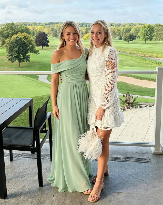 one shoulder bridesmaid dresses