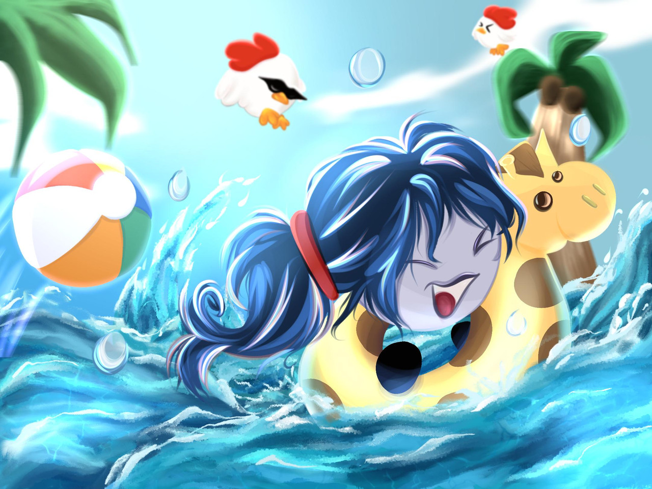 BATTLE POOL PARTY