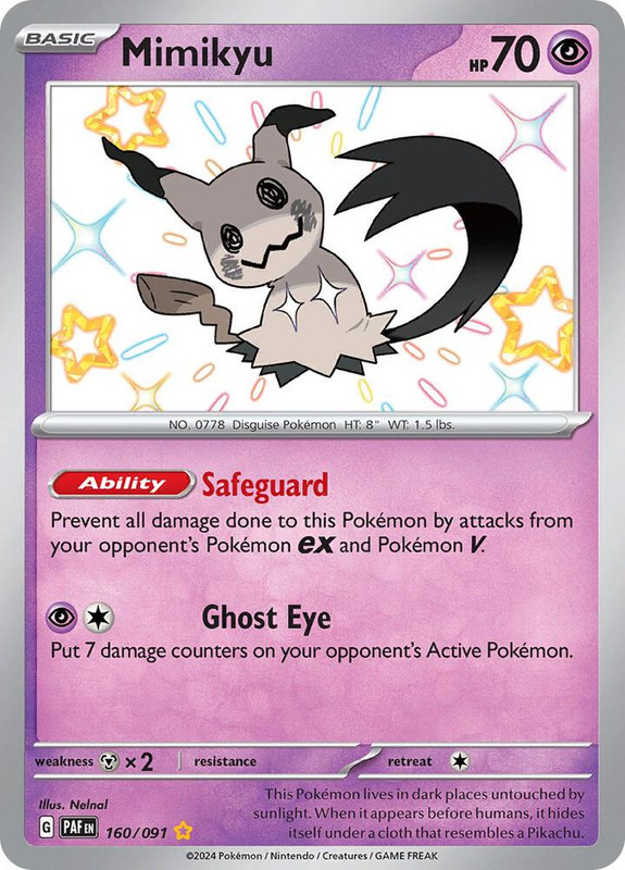 Mimikyu (Shiny Rare) 160/091