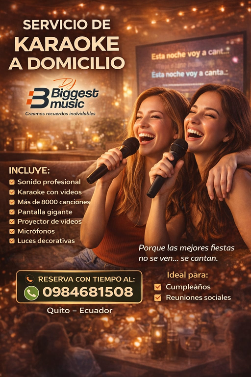 Karaoke a Domicilio
