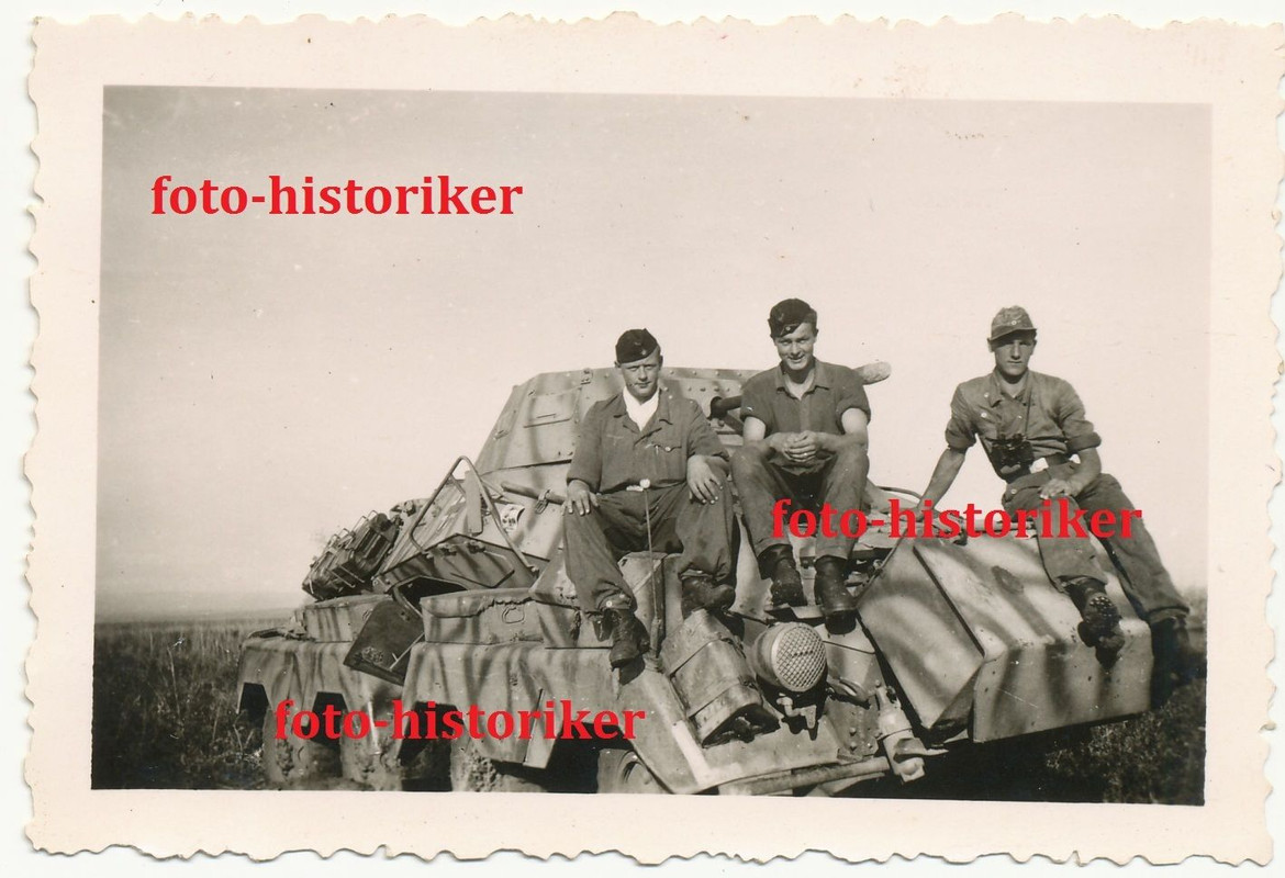 Panzerspähwagen Psw SdKFZ 232 CAMO TARN Bemalt S