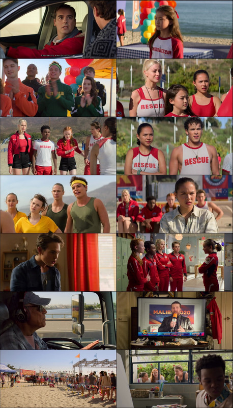 Malibu Rescue: The Next Wave (2020) 1080p | 720p | 480p WebRip [Hindi (हिन्दी) + English] DD5.1 ESub
