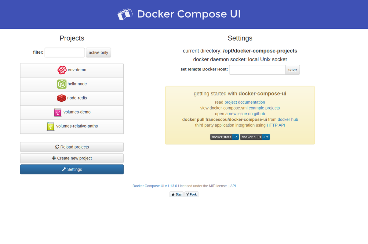 DockerCompose Install Compelete