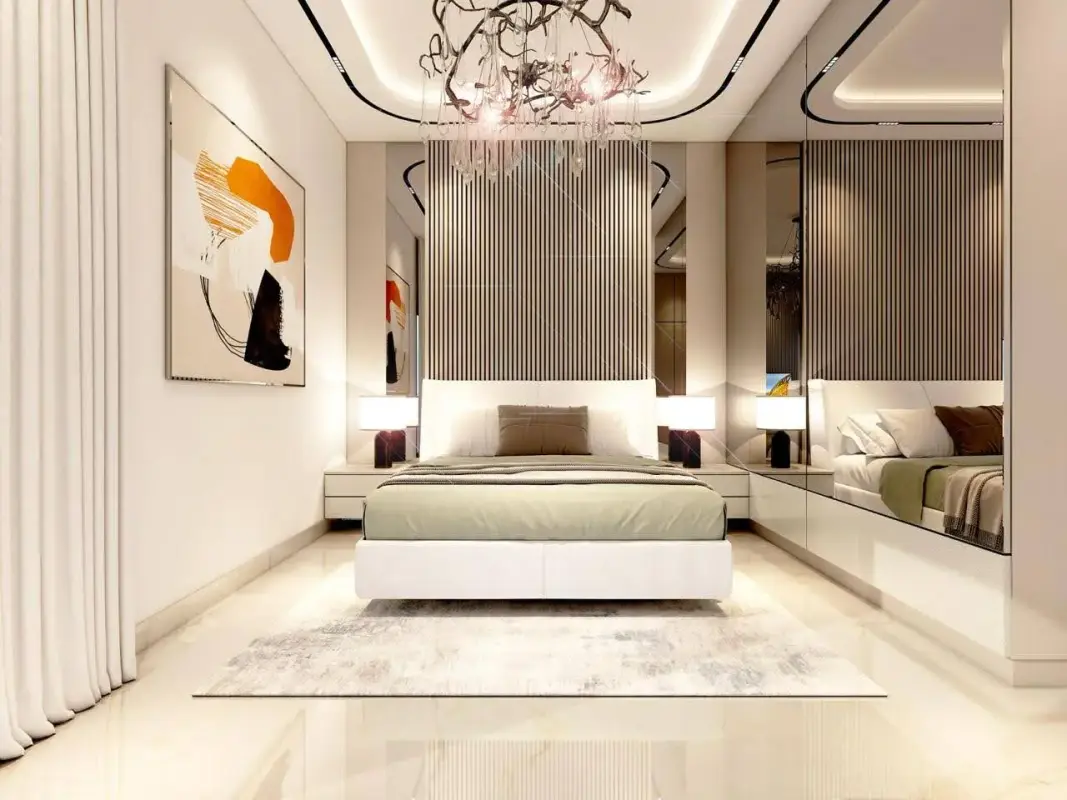 Modern bedroom interior at Prestige Southern Star