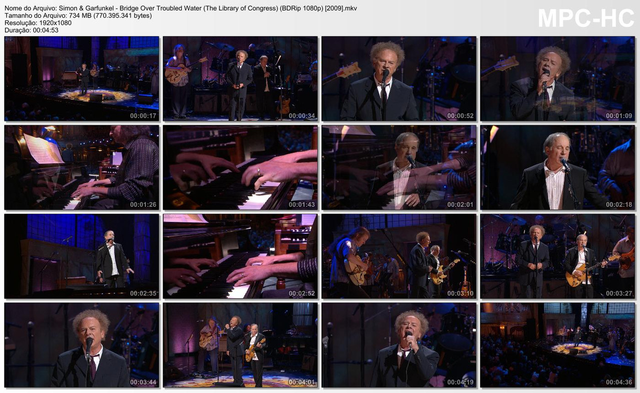 Simon & Garfunkel - Bridge Over Troubled Water (The Library of Congress) (BDRip 1080p) [2009]