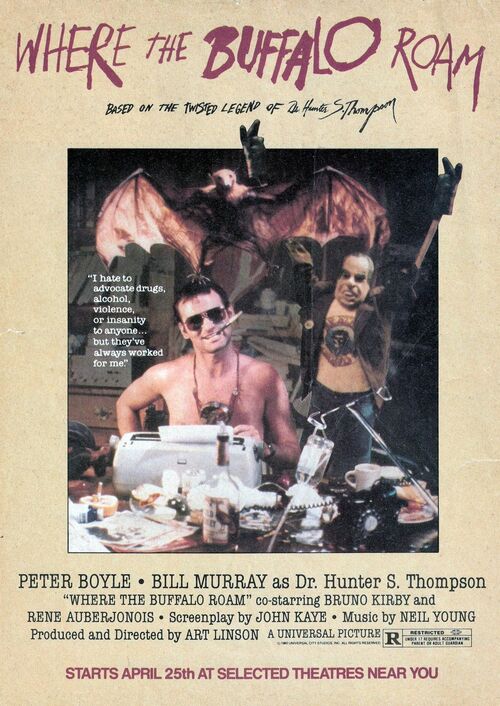 Tam wędrują bizony / Where the Buffalo Roam (1980) MULTi.1080p.BluRay.REMUX.AVC.DTS-HD.MA.2.0-OK | Lektor i Napisy PL