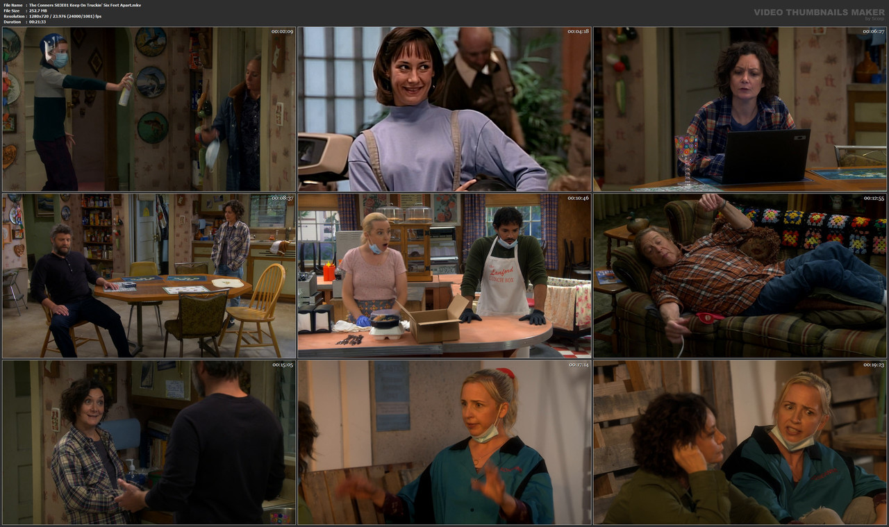 The Conners S03E01 Keep On Truckin' Six Feet Apart.mkv