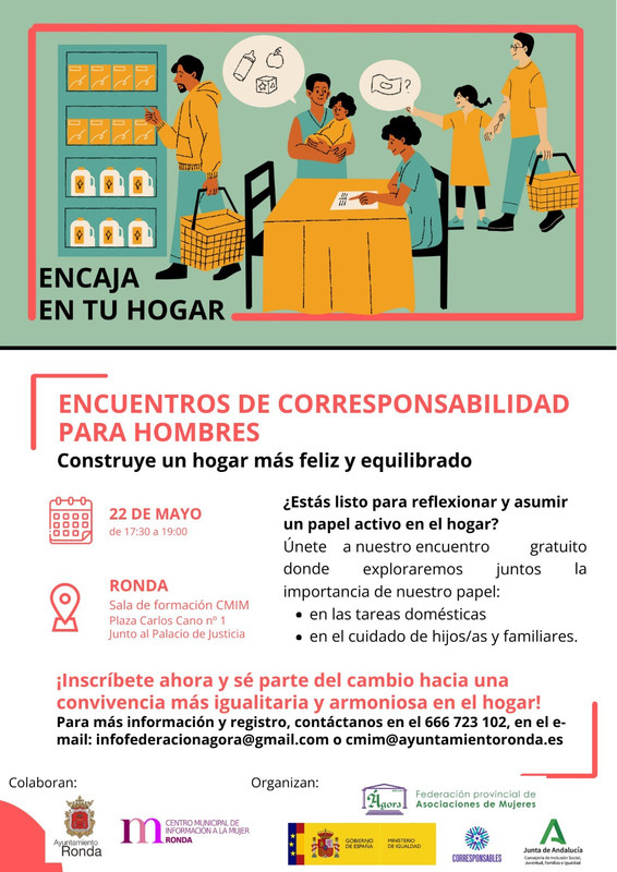 Encuentros de corresponsabilidad para hombres