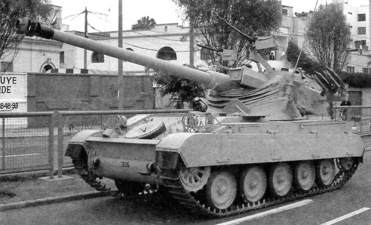 АМХ-13 с дополнительным вооружением из четырех ПТУ? Малютка и вт