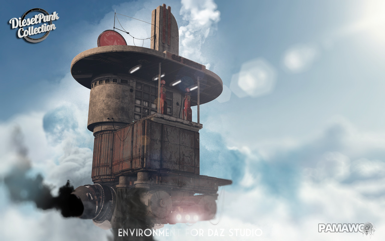 DieselPunk - Gas Station for DS DieselPunk - Gas Station for DS